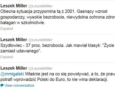 Miniatura: Miller: dzisiejsza Polska jak z 2001 roku