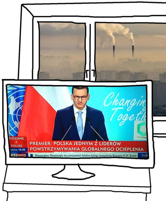 Mem zainspirowany szczytem klimatycznym COP 24 w Katowicach 