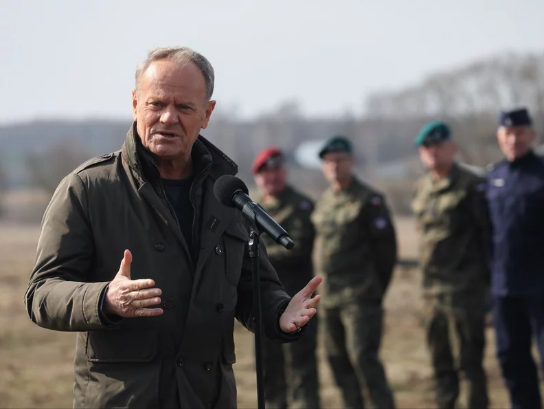 Miniatura: Poruszenie na granicy, Tusk pokazał...