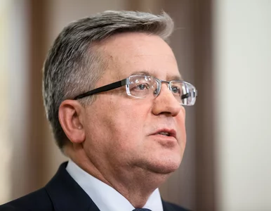 Miniatura: Komorowski skomentował orędzie Dudy: Jakby...