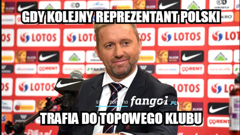 Mem po transferze Krzysztofa Piątka 