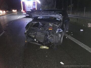 Karambol na&nbsp;S8 pod&nbsp;Piotrkowem Trybunalskim