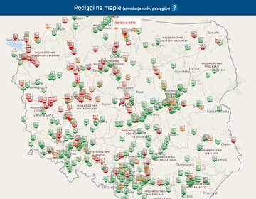 Op&oacute;źnione pociągi 26 stycznia (na godz. 12:35)