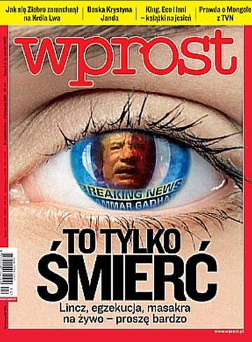 Okładka tygodnika Wprost nr 44/2011 (1499)