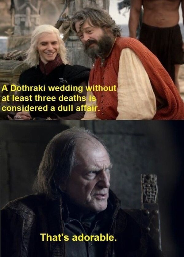 Dothrackie wesele < wesele u Frey'ów 