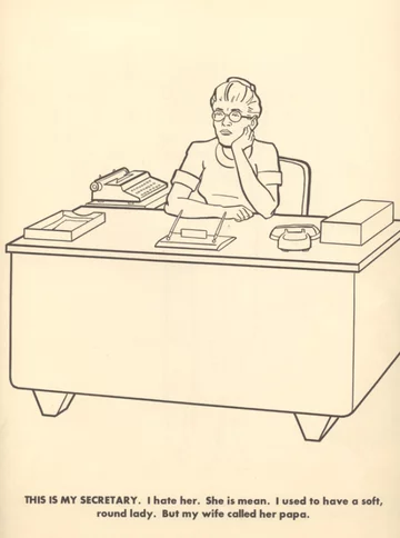 The Executive Coloring Book by Marcie Hans, Dennis Altman & Martin A. Cohen, 1961