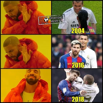 Mem po meczu Barcelona - Real 