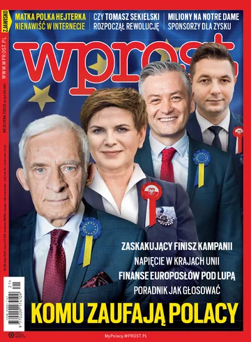 Okładka tygodnika Wprost nr 21/2019 (1886)