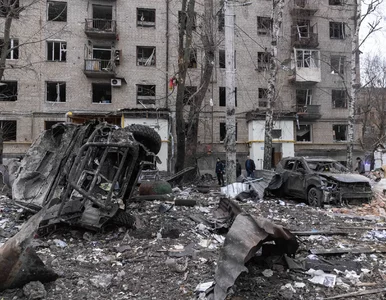 Miniatura: Brutalny rosyjski ostrzał. Szef MSZ...