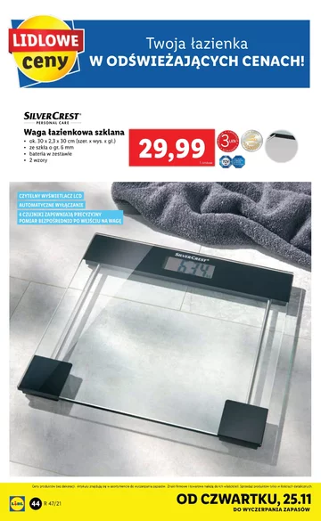 Gazetka Lidla na Black Friday i Black Week 2021 