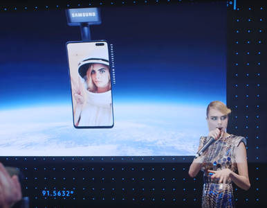 Miniatura: Samsung wysłał w kosmos selfie celebrytki....