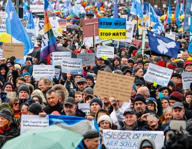 Miniatura: „Nie nasza wojna”. Manifestacja w Berlinie...