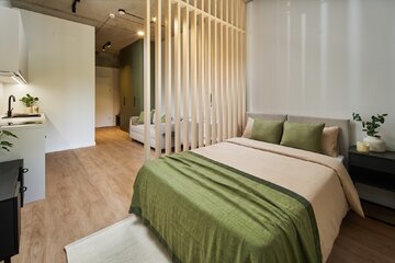 Za projekt i kompleksową realizację wnętrz inwestycji Moovy Home odpowiadał zespół ForSpace by Decoroom 
