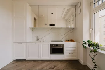 Małe mieszkanie w kamienicy, projekt KODO KODO, małe mieszkanie, kamienica, wrocław