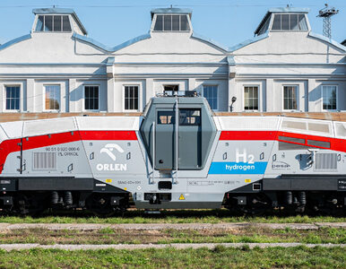 Miniatura: Orlen kupił pierwszą w Polsce lokomotywę...