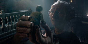 kadr z&nbsp;filmu "BFG" (2016)