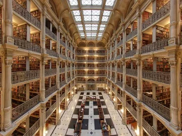 George Peabody Library, Baltimore (fot. epicdash.com)