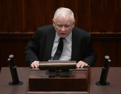 Miniatura: Jarosław Kaczyński niespodziewanie wyszedł...