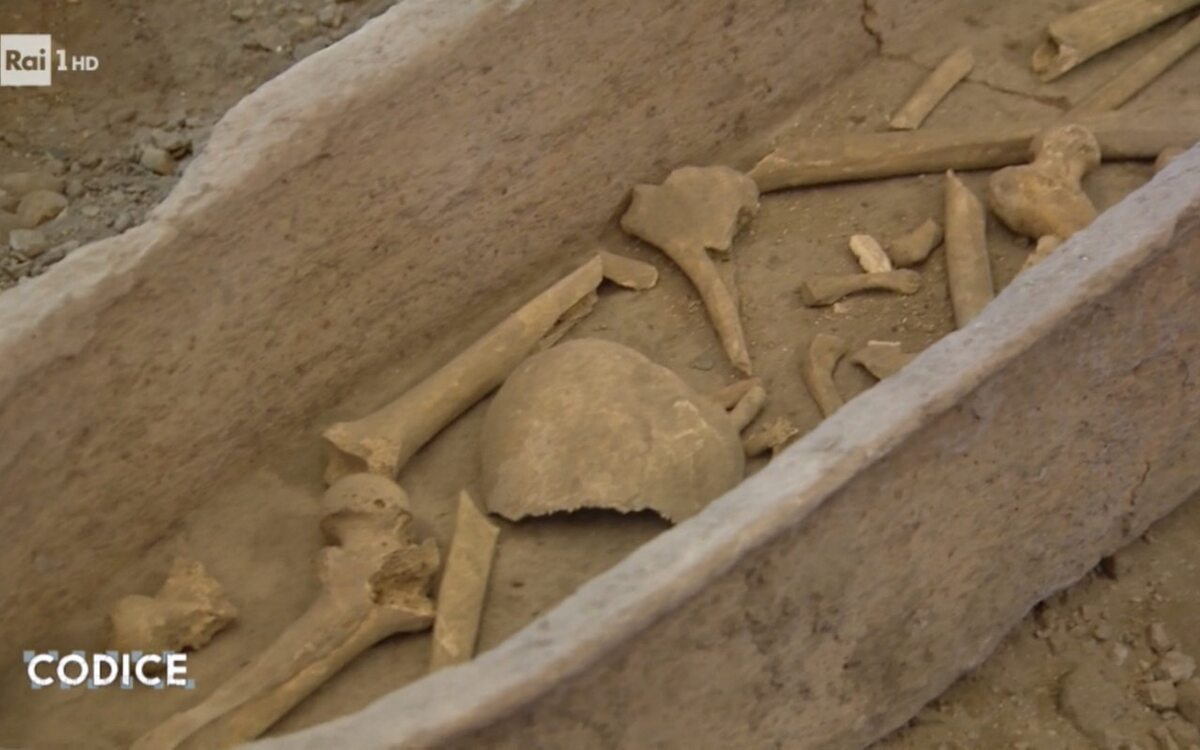 Kości znalezione w kościele 