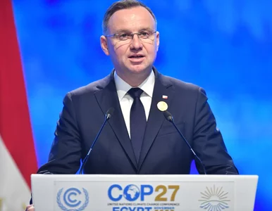 Miniatura: Andrzej Duda na szczycie COP27: Nie możemy...