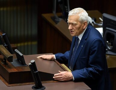 Miniatura: Incydent przed Sejmem z udziałem Kornela...