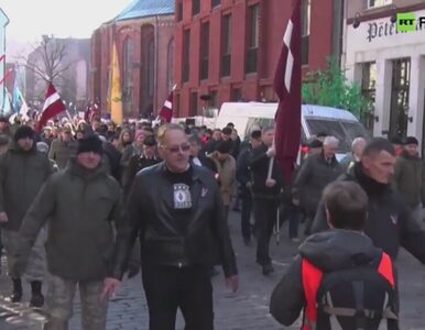 Miniatura: Marsz weteranów upamiętniający Waffen SS w...