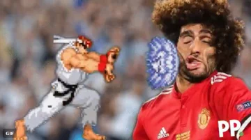 Marouane Fellaini - memy po meczu z Realem Madryt 