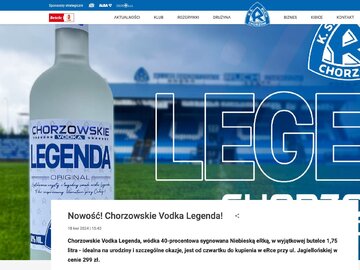 Reklama alkoholu na&nbsp;stronie Ruchu Chorz&oacute;w