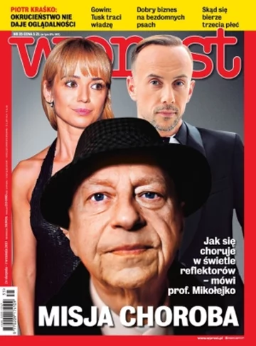 Okładka tygodnika Wprost nr 35/2013 (1592)