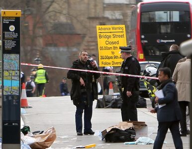 Miniatura: Atak przed brytyjskim parlamentem, nie...