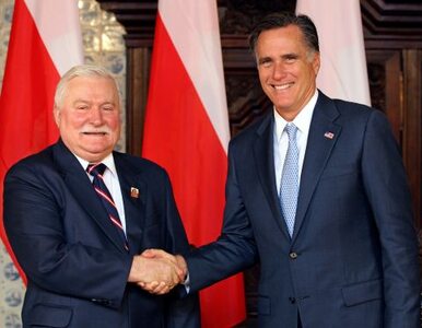 Miniatura: Wałęsa: Romney jest podobny do mnie