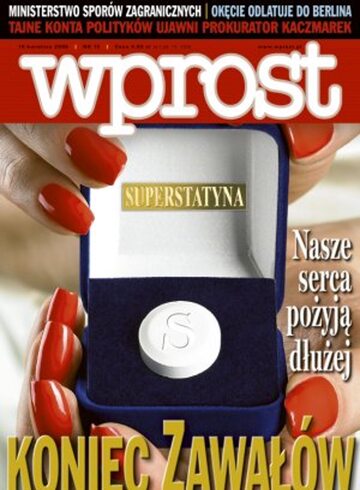 Okładka tygodnika Wprost nr 15/2006 (1218)