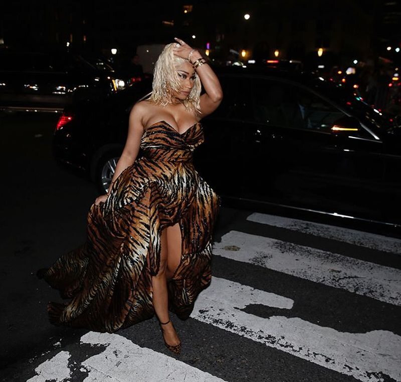 Nicki Minaj na imprezie Harper's Bazaar ICONS 