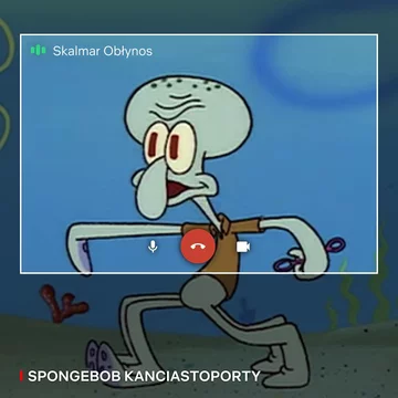 Skalmar ze „Spongeboba” 