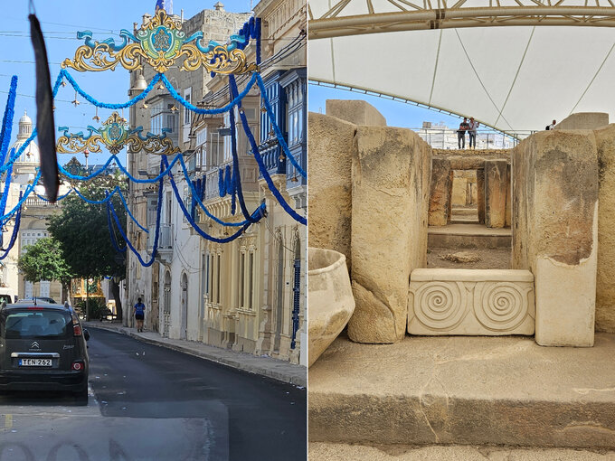 Tarxien, miejscowość z kompleksem świątyń megalitycznych na Malcie