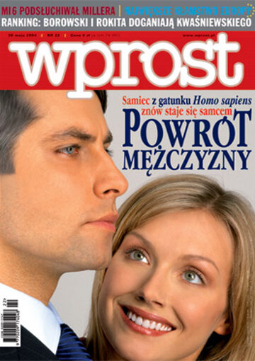 Okładka tygodnika Wprost nr 22/2004 (1122)