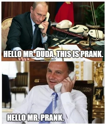 Vovan i Lexus dzwonią do Andrzeja Dudy. Memy po wpadce prezydenta 