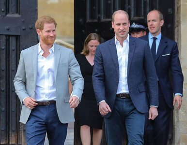 Miniatura: William i Harry o krok od spotkania. „To...