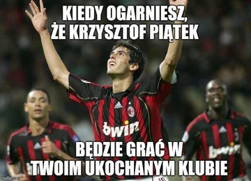 Mem po transferze Krzysztofa Piątka 