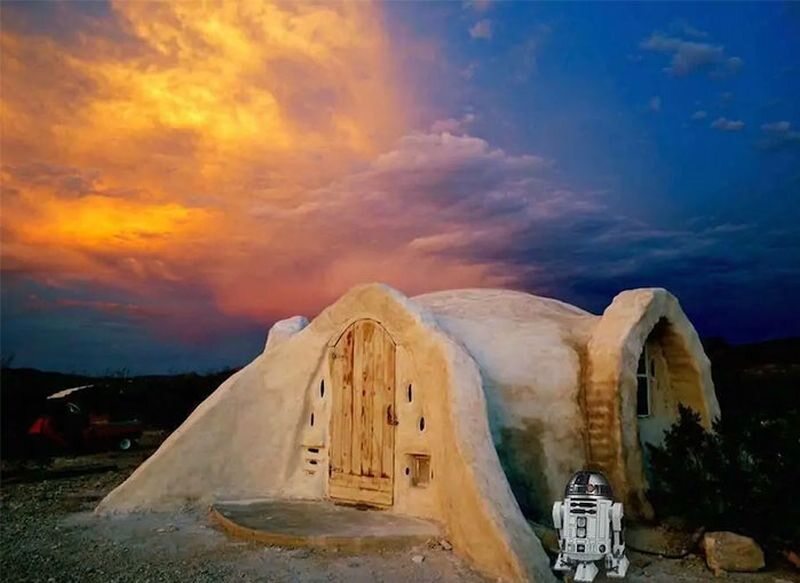Domek na pustyni w Teksasie 