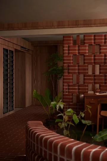 Mieszkanie jak park w środku miasta, projekt L Architects 