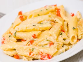 Miniatura: Ten ekspresowy makaron robię, gdy nie mam...