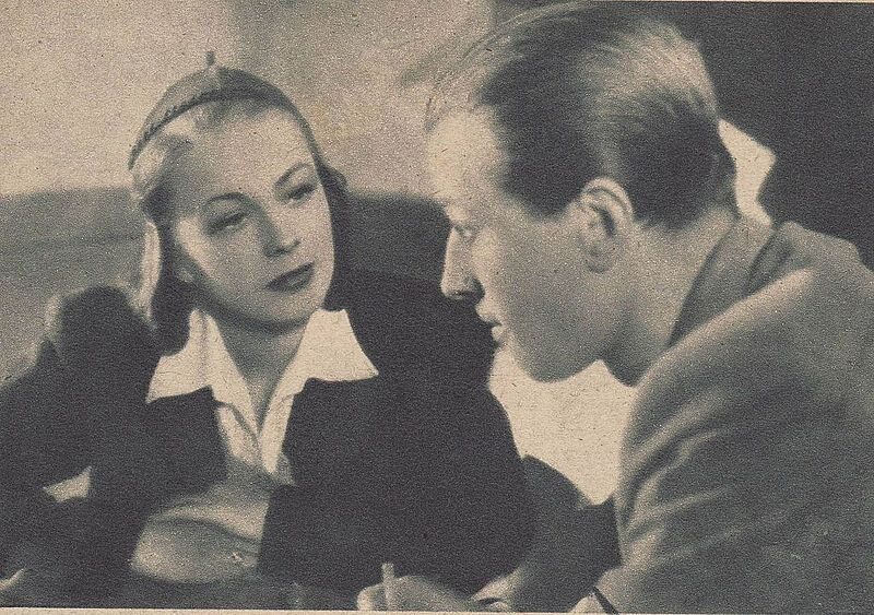 Kadr z filmu "Zakazane Piosenki" nakręconego w 1946 roku (fot. domena publiczna)