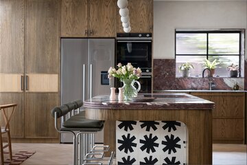 Kuchnia w stylu mid-century 