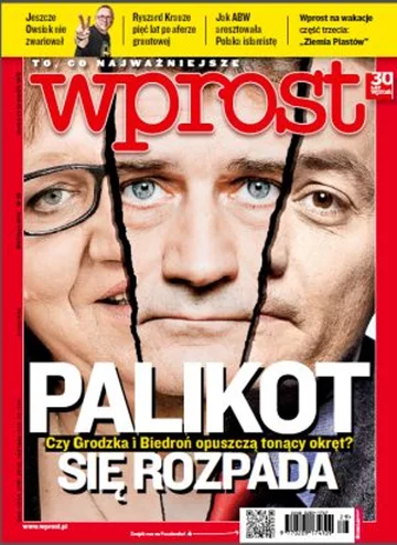 Okładka tygodnika Wprost nr 29/2012 (1535)