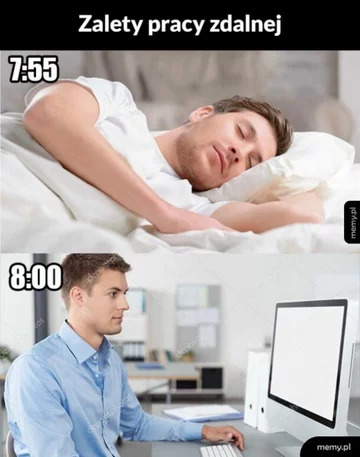 Mem o pracy zdalnej 