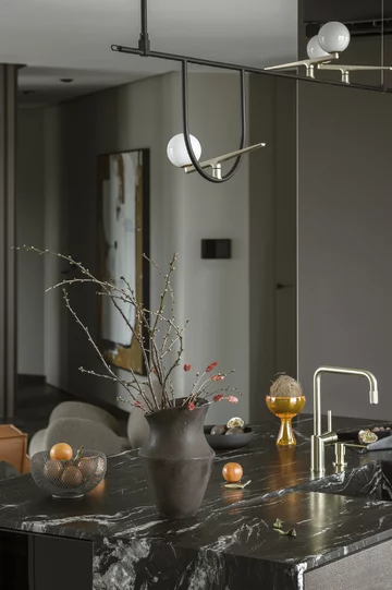 Ciepłe wnętrze zaprojektowane przez Poco Design 