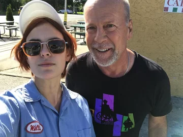 Tallulah Willis i Bruce Willis 