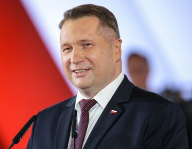 Miniatura: Burza po słowach Przemysława Czarnka....