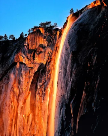 Wodospad Horsetail Fall 